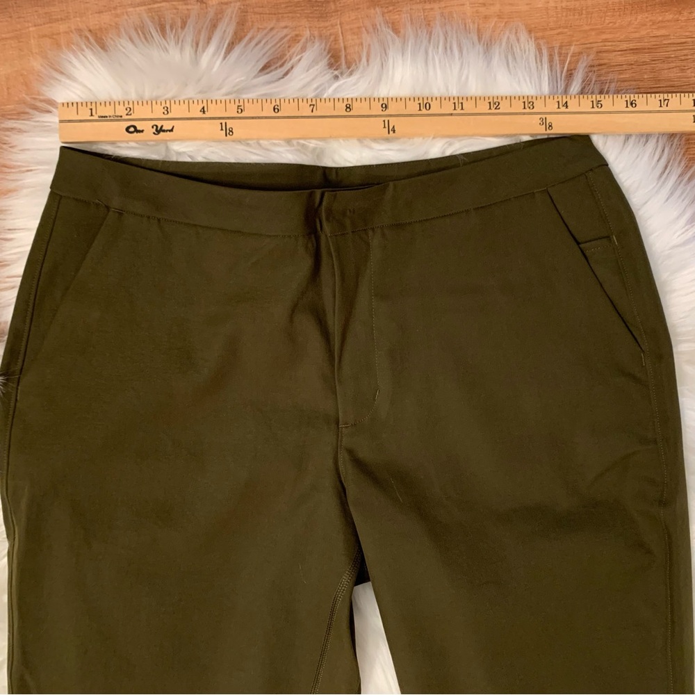 lululemon athletica Olive Green Straight-Leg Pants - Picture 12 of 16